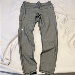 Large Under Armour womens Dark Gray Active Leggings